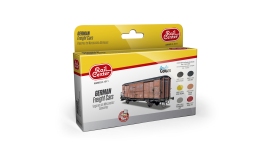 Ammo 4601011 - 6-tlg. Farbset Acryl Deutsche Güterwagen, 15 ml
